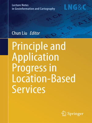 cover image of Principle and Application Progress in Location-Based Services